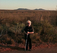 BK and the Double Mountains in West Texas